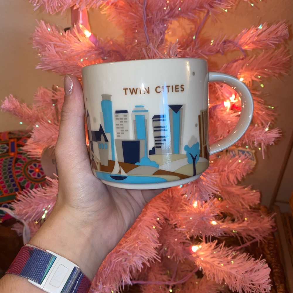 {Starbucks} twin cities you are here mug